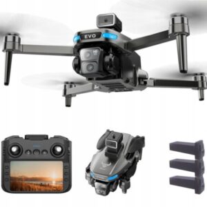 DRON Z KAMERĄ SG901 MAX GPS UNIKANIE PRZESZKÓD 3 BATERIE 3800 mAh HEADLESS