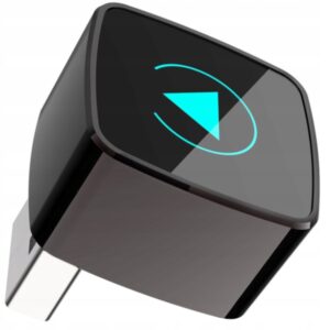 BEZPRZEWODOWY ADAPTER SAMOCHODOWY K6 MINI CARPLAY ANDROID AUTO USB 5.8GHZ